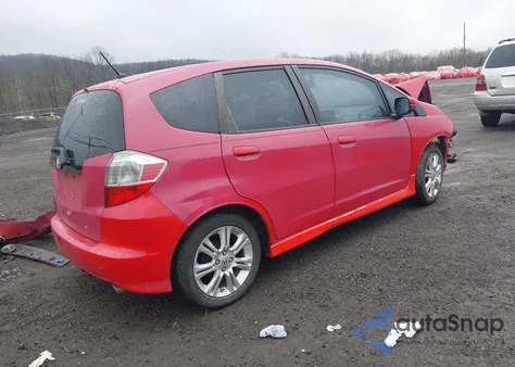 2009 Honda Fit Sport из США, поврежденный, VIN JHMGE88459S033341